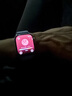 Apple/苹果 Watch Series 10 智能手表GPS款46毫米银色铝金属表壳青云色回环式运动表带MX243CH/B 实拍图