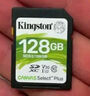 金士顿（Kingston）128GB SD存储卡 U3 V30 相机内存卡 高速sd卡大卡 4K超高清拍摄 读速200MB/s 实拍图