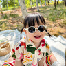 Kocotree婴儿眼镜宝宝墨镜男宝幼儿太阳镜防紫外线偏光女宝潮 杏子灰 2.0（仅尺寸不同） 普通版：0-1岁/2.0版：1-4岁 实拍图