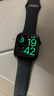 Apple/苹果 Watch Series 10 智能手表GPS款46毫米亮黑色铝金属表壳黑色运动型表带M/L MX273CH/B 实拍图