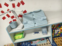忆瞳儿童学习桌小学生家用写字书桌小孩写作业专用桌子可升降桌椅套装 创想家Pro蓝+天幕书架+追背椅 实拍图
