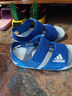 阿迪达斯（adidas）儿童凉鞋夏季男女大小童沙滩鞋  IH3632蓝/白  实拍图
