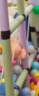 BG-BABYGO彩色海洋球儿童波波球室内弹力玩具球加厚安全无味100个马卡龙色 实拍图