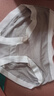 无痕内裤女双层抗菌裆柔软舒适透气无痕少女学生裸感中腰三角短裤 单条装-【随机颜色】 M （70-95斤） 实拍图