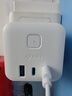 公牛（BULL）20W PD苹果快充魔方插座/插线板/插排/接线板 Type-c+USB+3插孔 无线 白色 GNV-UU2203W总控开关 实拍图