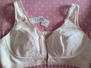小护士无钢圈文胸中老年棉质胸罩大码前扣背心式文胸送妈妈 实拍图