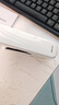 得力(deli)55页平钉省力订书机/订书器 防卡钉弹出式钉道 适配24/6、24/8钉 白色0371S 实拍图