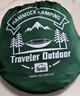 旅行家（TRAVELER）飞马吊床户外防蚊防晒速开全开网单双人便携野餐家用秋千防侧翻 墨绿(带遮阳) 吊床(270*140cm) 实拍图