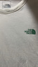 北面（The North Face）短袖T恤男女情侣款小熊宽松休闲透气半袖 米白色 S /165 实拍图