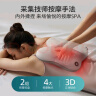 飞利浦（PHILIPS）腰部按摩器 兔子按摩抱枕肩颈腰背按摩器热敷靠背腿部按摩仪 生日礼物 母亲节礼物送长辈 3101B蓝 实拍图
