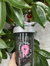 Blender Bottle 蛋白粉摇摇杯运动水杯 大容量塑料杯子带刻度健身便携搅拌杯礼物 tritan甜甜圈800ml 实拍图