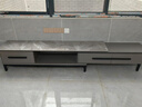 梓屋茶几电视柜组合简约可伸缩岩板电视柜801#1.4米茶几+单拉电视柜 实拍图