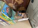 霜山（SHIMOYAMA） 桌面书本收纳盒儿童绘本牛津树文具CD书架收纳筐化妆品杂物手提透明整理盒 大号（33.2*23.5*14cm) 实拍图