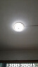 世界之星 欧式水晶吸顶灯led温馨卧室灯现代简约客厅灯过道走廊灯阳台灯具  直径50CM 高亮 三色调光 实拍图