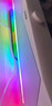 Colorfire七彩虹电脑音响音箱桌面电竞游戏无序RGB灯效台式机笔记本适用低音炮有线喇叭3.5mm接口CF100 白色 实拍图