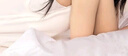 ubras虞书欣同款云棉草本背心裙女士睡衣女家居服女不带杯-纯白XL 实拍图