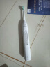 飞利浦（PHILIPS）【肖战推荐】电动牙刷钻石3系 送男生/女友 生日母亲节礼物 微泡水流 HX5181/01皓月白 国家补贴 实拍图