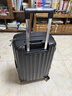 新秀丽（Samsonite）行李箱20英寸拉杆箱时尚竖条纹旅行箱包黑色GU9密码登机箱 实拍图