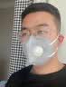 smhygn95防尘口罩透气工业粉尘活性炭kn95打磨专用焊工灰尘呼吸阀作业 7层【C型-活性炭】25枚 实拍图