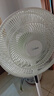 美的（Midea）【幸运草安睡风扇1S】一级能效直流变频声控电风扇家用遥控卧室静音落地扇台式桌面抗菌大风力电扇 实拍图