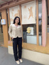 波司登（BOSIDENG）2025年新款男女同款外穿羽绒裤B250445990DS 黑色8056 M 165/70A 实拍图