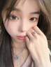 唯一（Winy）四叶草银戒指999纯银520送女朋友礼物生日求订婚轻奢高级 实拍图
