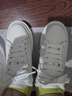 百丽撞色小白鞋男秋季牛皮舒适厚底休闲板鞋A1160CM3 黑尾翼-绒里  43 实拍图
