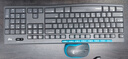 罗技（Logitech）MK275 键鼠套装 无线键鼠套装 办公键鼠套装 全尺寸 商务键鼠套装 带无线2.4G接收器 黑蓝色 实拍图