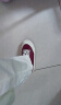 飞跃（Feiyue）女鞋透气帆布鞋男女春夏季百搭纯色情侣款休闲鞋子女士运动板鞋潮 酒红色 38 实拍图