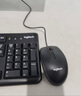 罗技（Logitech）MK120 键鼠套装 有线键鼠套装 办公键鼠套装 电脑键盘 USB即插即用 全尺寸 黑色 实拍图