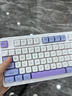 前行者炫光G98静音键盘鼠标套装机械手感游戏电竞无线有线蓝牙三模薄膜高颜值办公电脑笔记本吃鸡外设 海盐【混光】有线-静音按键 实拍图