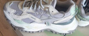 FILA FUSION斐乐女鞋经典硬糖鞋厚底鞋时尚运动休闲鞋 【棉花糖/银-MM】 硬糖鞋1代 37.5 实拍图