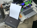 联想（Lenovo）无线蓝牙鼠标轻音鼠标 Air Handle双模鼠标 便携办公鼠标 适用台式机一体机笔记本平板风暴灰 实拍图