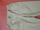 马克华菲【新疆棉】休闲裤男25秋季简约纯色弹力长裤子男 浅卡其 M(50) 实拍图