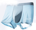 海澜之家男士内裤男冰丝男内裤莫代尔冰丝内裤抗菌无痕平角裤衩棉内裤头男 10A抗菌冰丝-深灰/浅灰/浅蓝 3条 2XL -180/105(150-170斤) 实拍图