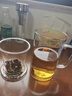 雅集玻璃杯加厚办公室带盖带把手带过滤大茶杯 茶水分离男士泡茶杯 实拍图