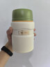 膳魔师（THERMOS）焖烧杯520ml保温汤壶316钢保温饭盒桶宽口水杯带勺TSK2-520S CRW 实拍图
