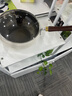 京严天然钛陶瓷大肚锅铁锅无涂层炒锅不粘锅家用炒菜锅电磁炉燃气通用 钛陶瓷大肚锅【2-5人用】 26cm 赠送 硅胶铲+清洁膏+海绵刷 实拍图