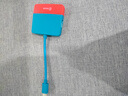 毕亚兹 Switch采集卡NS便携底座USB3.0采集器游戏直播录制连接iPad平板笔记本电脑电视扩展坞配件 红蓝 实拍图