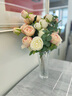 生喜朗轻奢仿真花假花玫瑰花束绢花生日送女友干花客摆设厅装饰餐桌摆件 实拍图