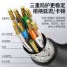 广昌兴 PLC伺服机通讯拖链CAT7类万兆工业网线弯头Profinet七类高柔性双屏蔽SSTP以太网EtherCAT成品跳线3米 实拍图