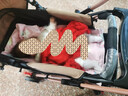 双向婴儿推车可坐可躺折叠轻便手推车高景观0-3岁婴儿车一件 豪华款双向推行带餐盘-卡色(杯架 实拍图