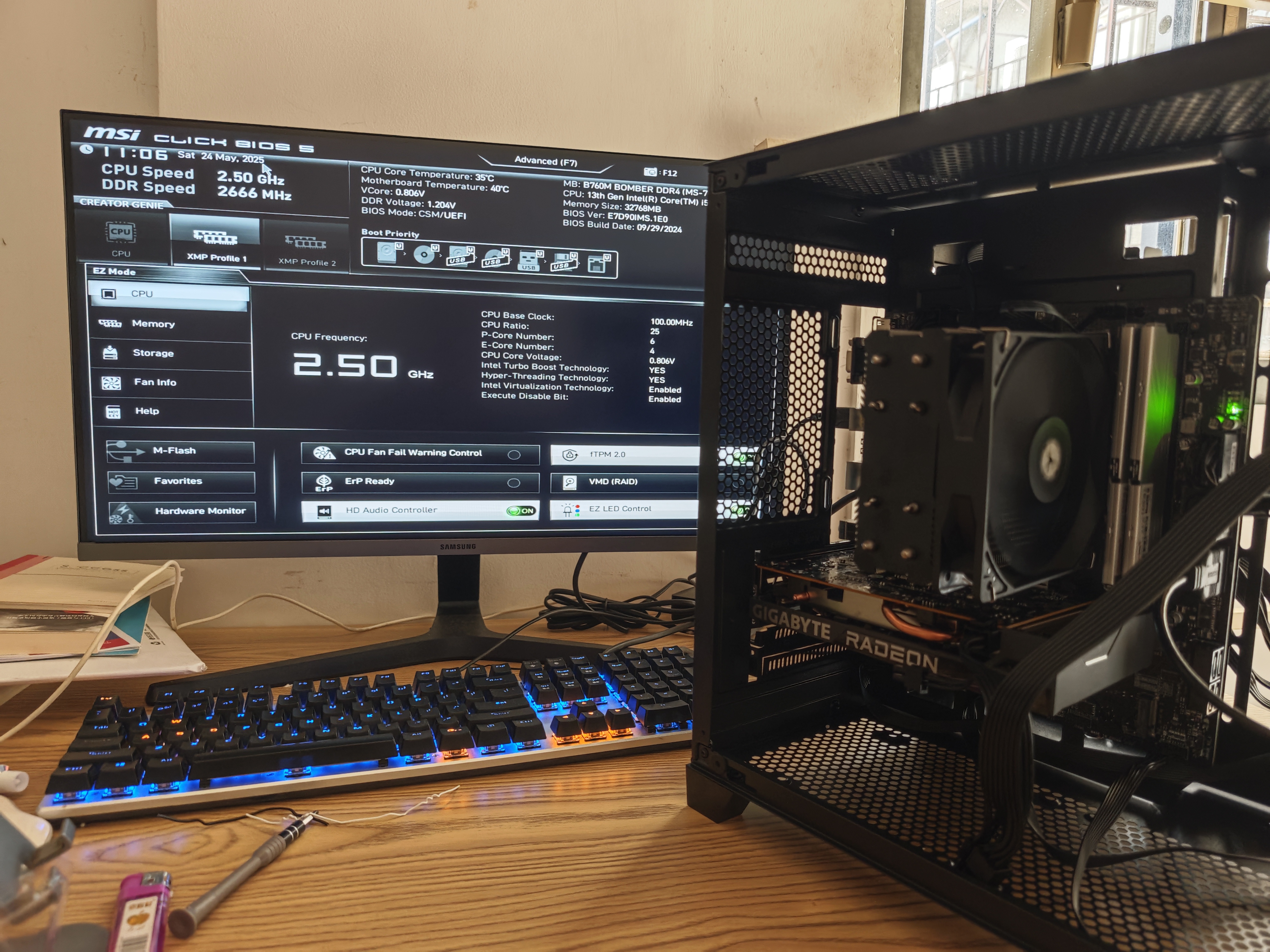 GIGABYTE技嘉 GIGABYTE Radeon RX 6500 XT EAGLE 4GD电竞游戏设计智能学习电脑独立显卡 实拍图