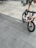 凤凰儿童自行车单车2-3-4-6-9-10岁男孩童车中大童女孩小孩宝宝脚踏车 珍珠粉 16寸 实拍图