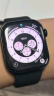 Apple/苹果 Watch Series 10 智能手表GPS款42毫米亮黑色铝金属表壳黑色运动型表带S/M MX1M3CH/B 实拍图