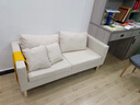 薇瑞格沙发小户型客厅2025新款双人沙发服装店出租房经济型两人皮艺沙发 升级皮质丨米白色定型海绵 70cm 单人位【送置物袋+抱枕】 实拍图
