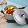 双喜高压锅燃气电磁炉通用铝家用直型压力锅防爆24CM/7.0L 实拍图