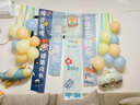 缘辉男女孩宝宝儿童生日快乐装饰背景条幅布置派对场景氛围拍照道具 实拍图
