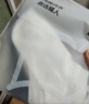 猫人（MiiOW）女士袜子女春夏船袜【100%纯棉10A抗菌】网眼黑色短筒袜透气吸汗 实拍图