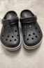 卡骆驰crocs洞洞鞋贝雅卡骆班轻便耐磨一脚蹬休闲鞋|205089 深蓝/辣椒红-4CC 39 (240mm) 实拍图